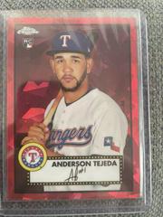 Anderson Tejeda [Red Atomic] #101 Baseball Cards 2021 Topps Chrome Platinum Anniversary Prices