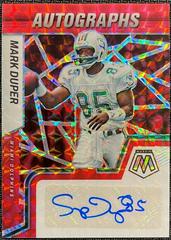 Mark Duper [Red] #AM-MD Football Cards 2022 Panini Mosaic Autographs Prices