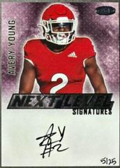 Avery Young #NLS-AY Football Cards 2023 Sage Next Level Signatures Prices