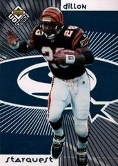 Corey Dillon [Blue] #17 Football Cards 1998 Upper Deck UD Choice Starquest Prices