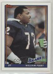 William Perry #161 Football Cards 1991 Topps Prices