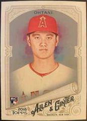 Shohei Ohtani [Silver Glossy] #100 Baseball Cards 2018 Topps Allen & Ginter Prices