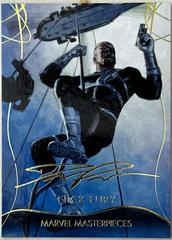 Nick Fury [Gold Foil] #52 Marvel 2020 Masterpieces Prices