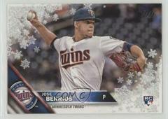 Jose Berrios [Metallic Snowflake] Baseball Cards 2016 Topps Holiday Prices