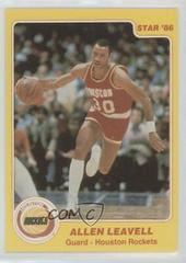Allen Leavell #19 Basketball Cards 1985 Star Prices