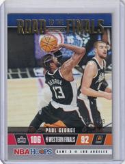 Paul George #71 Basketball Cards 2021 Panini Hoops Road to the Finals Prices