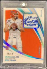 KYLE TRASK #GL-KT Football Cards 2021 Panini Immaculate Collegiate Prices