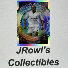 Roberto Carlos #AA-4 Soccer Cards 2021 Topps Merlin Chrome UEFA Ageless Alchemy Prices