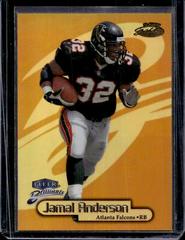 Jamal Anderson [24 Karat Gold] Football Cards 1998 Fleer Brilliants Prices