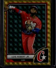 Luis Robert Jr. [FoilFractor] #88 Baseball Cards 2023 Topps World Classic Prices