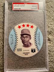 George Foster Baseball Cards 1977 Zip'Z Discs Prices