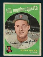 Bill Monbouquette #173 Baseball Cards 1959 Topps Prices