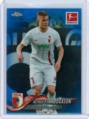 Alfred Finnbogason [Blue Refractor] Soccer Cards 2018 Topps Chrome Bundesliga Prices