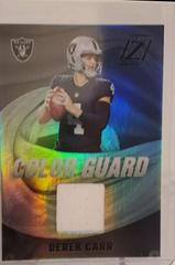 Derek Carr Football Cards 2022 Panini Zenith Color Guard Prices