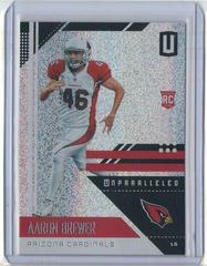Aaron Brewer #6 Football Cards 2018 Panini Unparalleled Prices