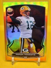 Aaron Rodgers [Orange] Football Cards 2014 Bowman Prices