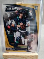 Cal Raleigh [Gold] #11 Baseball Cards 2022 Panini Chronicles Threads Prices
