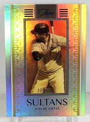 David Ortiz #S-10 Baseball Cards 2022 Panini Three and Two Sultans Prices
