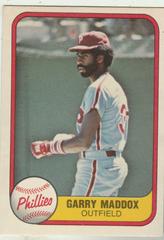 Garry Maddox #19 Baseball Cards 1981 Fleer Prices