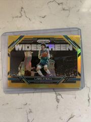 LaMelo Ball [Gold] #3 Basketball Cards 2022 Panini Prizm Widescreen Prices