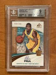Chris Paul [Parallel 100] Basketball Cards 2005 SP Game Used Prices