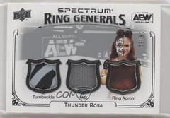 Thunder Rosa #RL-5 Wrestling Cards 2021 Upper Deck AEW Spectrum Ring Generals Relics Prices