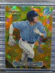 Brayden Taylor [Gold Refractor] #SS-13 Baseball Cards 2023 Bowman Draft Chrome Sapphire Selection Prices
