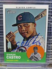 Starlin Castro [Player Sample] #ROASC Baseball Cards 2012 Topps Heritage Real One Autographs Prices