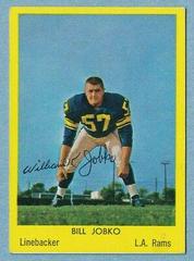 Bill Jobko Football Cards 1960 Bell Brand Rams Prices