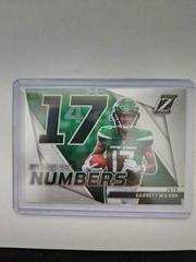 Garrett Wilson [Silver] #BN-GW Football Cards 2022 Panini Zenith Behind the Numbers Prices