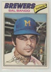 Sal Bando #145 Baseball Cards 1977 O Pee Chee Prices