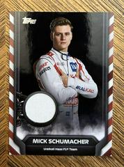 Mick Schumacher [Black] #F1R-MS Racing Cards 2021 Topps Formula 1 F1 Relics Prices