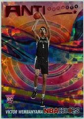 Victor Wembanyama [Hyper Red] #15 Basketball Cards 2023 Panini Hoops Anti Gravity Prices