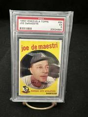 Joe DeMaestri Baseball Cards 1959 Venezuela Topps Prices