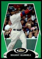 Manny Ramirez [Green Refractor] #45 Baseball Cards 2008 Finest Prices