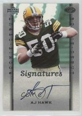 A.J. Hawk [Autograph] #201 Football Cards 2006 Upper Deck Rookie Debut Prices