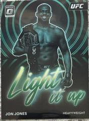 Jon Jones [Green] #19 Ufc Cards 2023 Panini Donruss Optic UFC Light It Up Prices