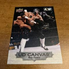 Rey Fenix Wrestling Cards 2022 Upper Deck AEW UD Canvas Prices