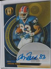 Andre Reed [Sapphire] #GO-AR Football Cards 2023 Panini Gold Standard Golden Oldies Autographs Prices