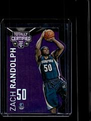 Zach LaVine [Mirror Platinum Purple Die Cut] #152 Basketball Cards 2014 Panini Totally Certified Prices