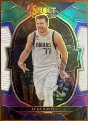 Luka Doncic [Green White Purple] #251 Basketball Cards 2022 Panini Select Prices