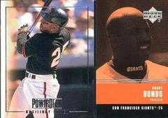 Barry Bonds Baseball Cards 1999 Upper Deck Power Auxiliary Power Prices