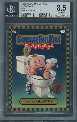 Potty SCOTTY [Gold] #5a 2010 Garbage Pail Kids