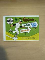 1930 A's, Cardinals #27 Baseball Cards 1970 Fleer World Series Prices