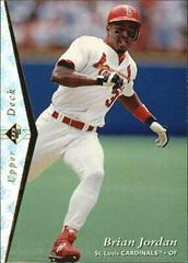 Brian Jordan #103 Baseball Cards 1995 SP Prices