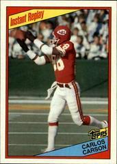 Carlos Carson #88 Football Cards 1984 Topps Prices