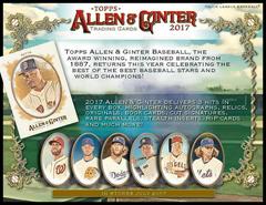 Hobby Box Baseball Cards 2017 Topps Allen & Ginter Prices