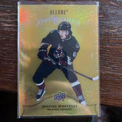 Matias Maccelli #DB-85 Hockey Cards 2022 Upper Deck Allure Doubloons Prices