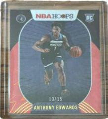 Anthony Edwards [Red Explosion] Basketball Cards 2020 Panini Hoops Prices
