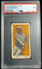 Chief Bender [Orange] Baseball Cards 1910 E98 Set of 30 Prices